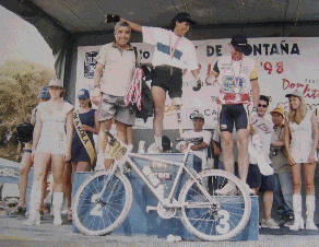 Campeonato de Ciclismo de monta�a- Amputado transfemoral con pr�tesis modular endoesquel�tica con control hidra�lico de rodilla y pie articulado (Dr. Arce)